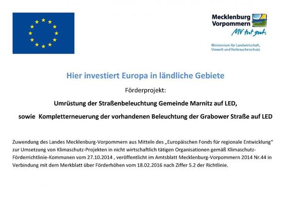 Bild vergr&ouml;&szlig;ern: Bauma&szlig;nahmen Gemeinde Marnitz