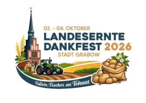Bild vergr&ouml;&szlig;ern: Logo des diesj&auml;hrigen Landeserntedankfestes M-V in Grabow.